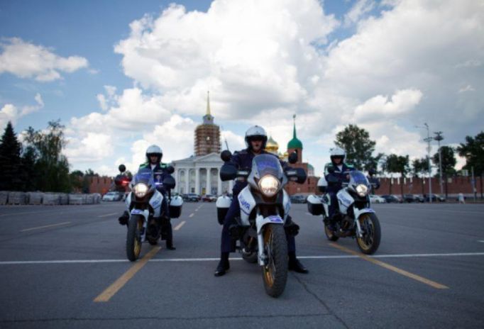Мотогруппа Госавтоинспекции области задержала семерых мотоциклистов-нарушителей 