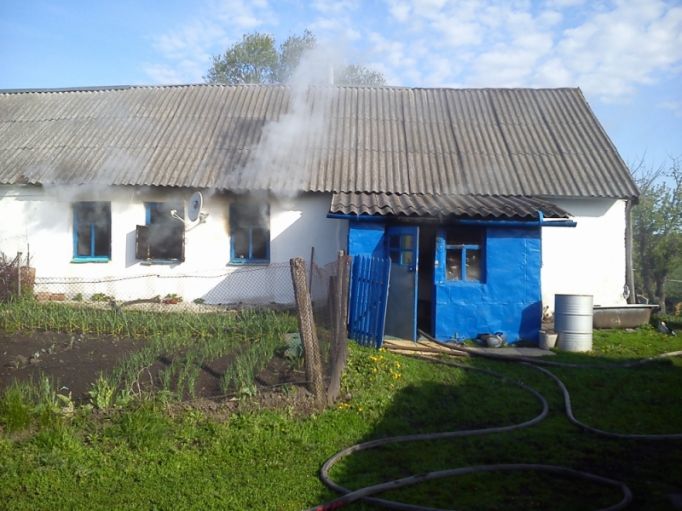 Человек пострадал на пожаре в Куркинском районе